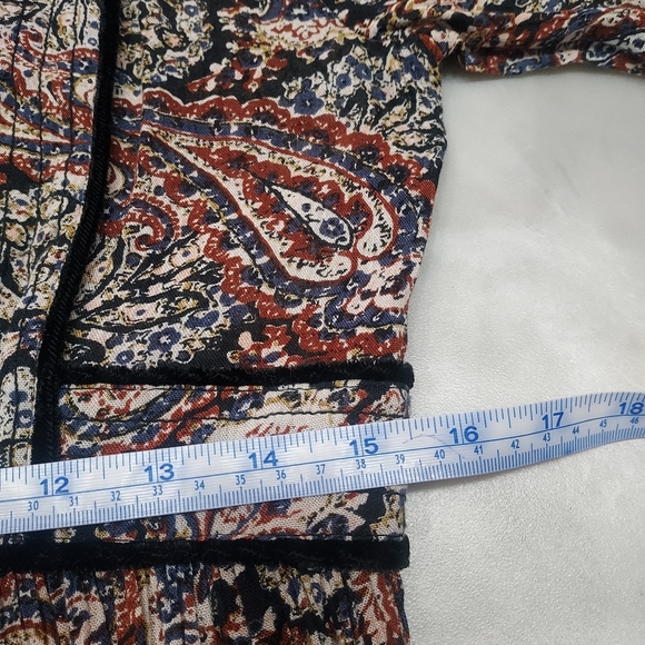 California Moon Rise Boho flare sleeves Dress. Size S/P - Picture 7 of 10